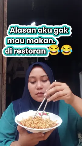 Alasan gak mau makan di restoran 😂#kontenkomedi #hiburan #lucu #