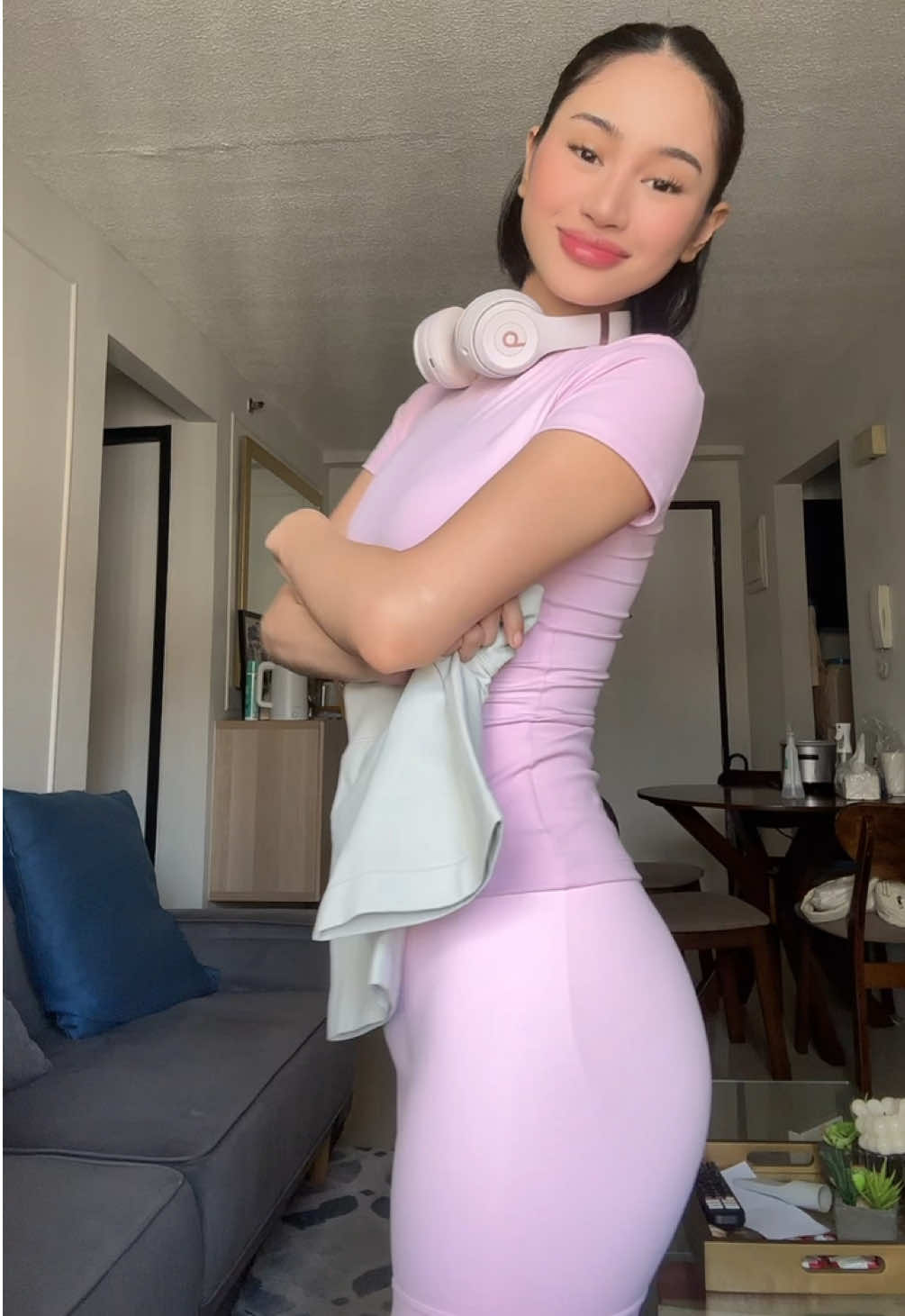 this gym set >>> #gymoutfit #gymshorts #workoutoutfit #fyp #gymmotivation 