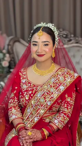 Beautiful bride💕#bridesofmakeupwithsangrila❤️💕 #makeupartist #bridesofmakeupwithsangrila❤️💕 