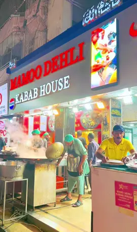 Hey Foodies! We are thrilled to open our doors and welcome you to Mamoo Delhi Kabab House, your favourite spot for mouth-watering and authentic Pakistani Cuisines! Whether you are in a mood for juicy kebab and Barbeque, crispy fast food or a cheesy Pizza, we've got something to satisfy your craving. Come join us for a culinary experience like no other. Follow our page for the lastest updates, special offers, and also behind-the-scenes looks at our kitchen magic.  📍Location: GF, Rufi Lake Drive, Prof Ghafoor Ahmed Road, Johar Mor Bridge, opp Balochistan Sajji, Karachi 🕛 Hours: Monday till Sunday; 7:00pm-3:00am 📞 Contact Numbers: 0321-8292599, 0311-2710191  Can't Wait to Serve You!  #mamoodelhikababhouse #BBQ #fastfood #pizzalover #FoodieHeaven #karachifood