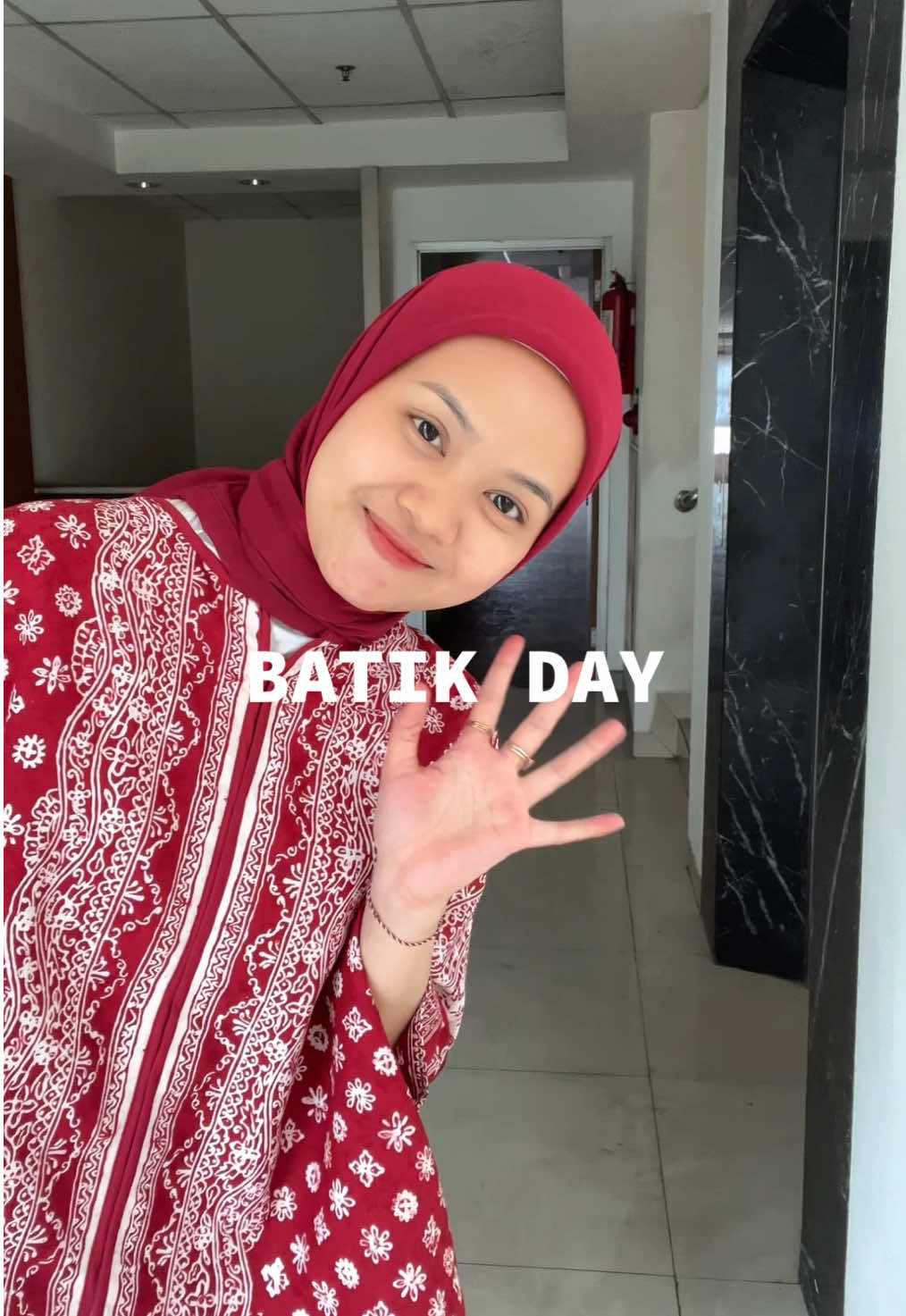 Batikkk Again, I love batikkkkk❤️❤️💕 #OOTD  #batik  #fypage 