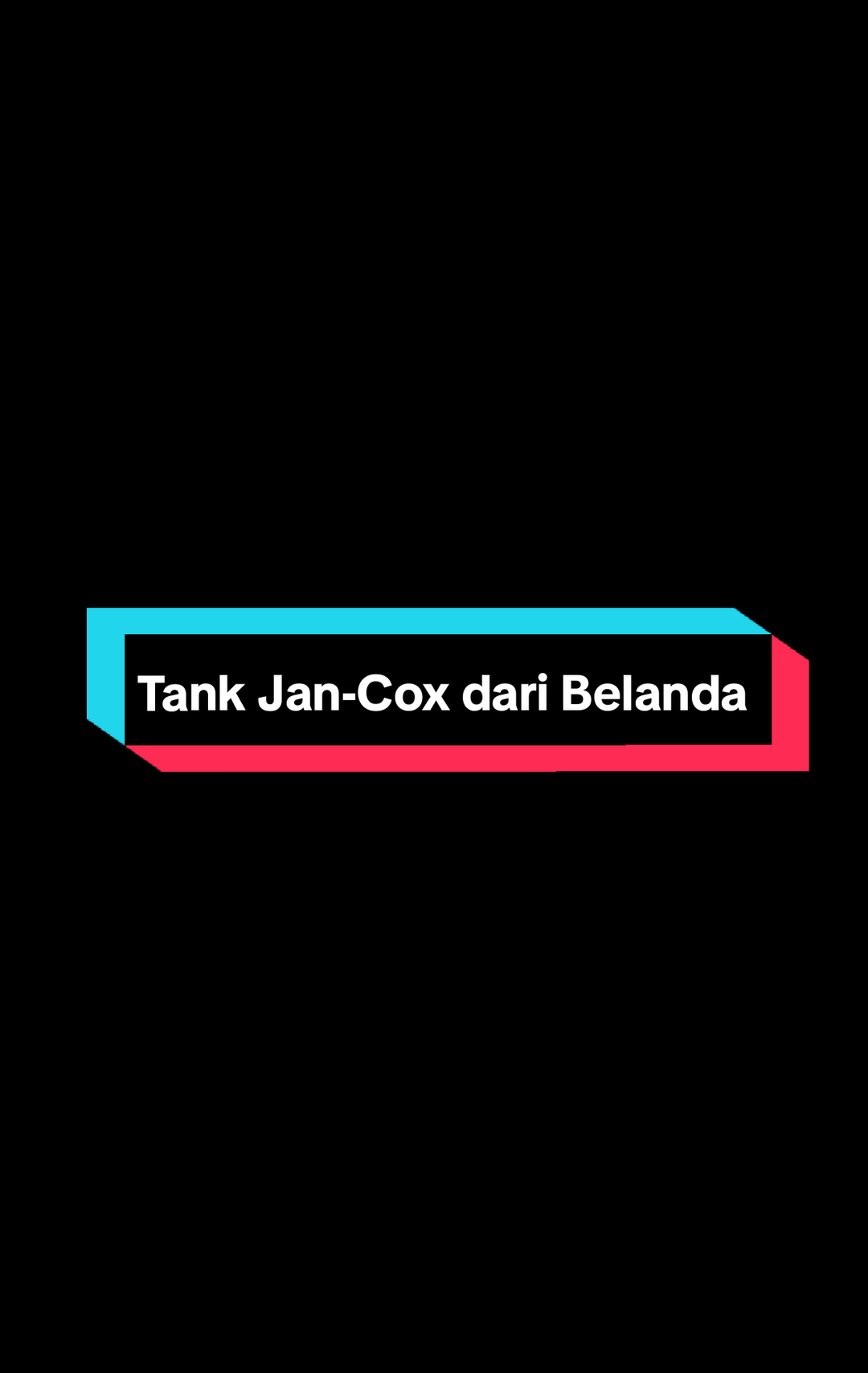 Tentara Indonesia yg saat itu melihat Tank Jan-Cox bilek: Lari ada Jan-Cox!!!#fyp #fypage #foryupagе #belanda #sejarahindonesia 