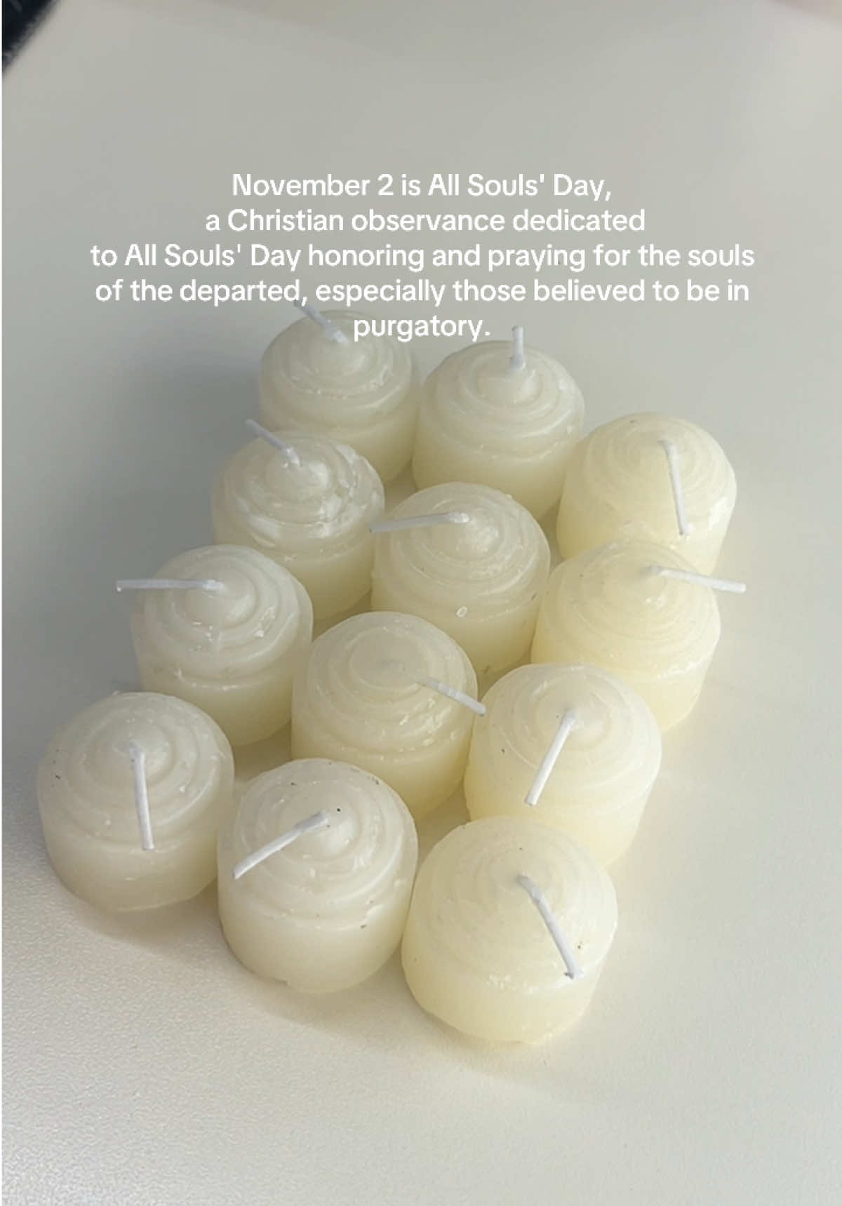 Para sa darating na All Souls' Day ang 12pcs na candle #candles #fyp 