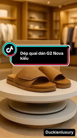 Dép quai dán G2 Nova kiểu #xuhuong #depnam #depquaingang 