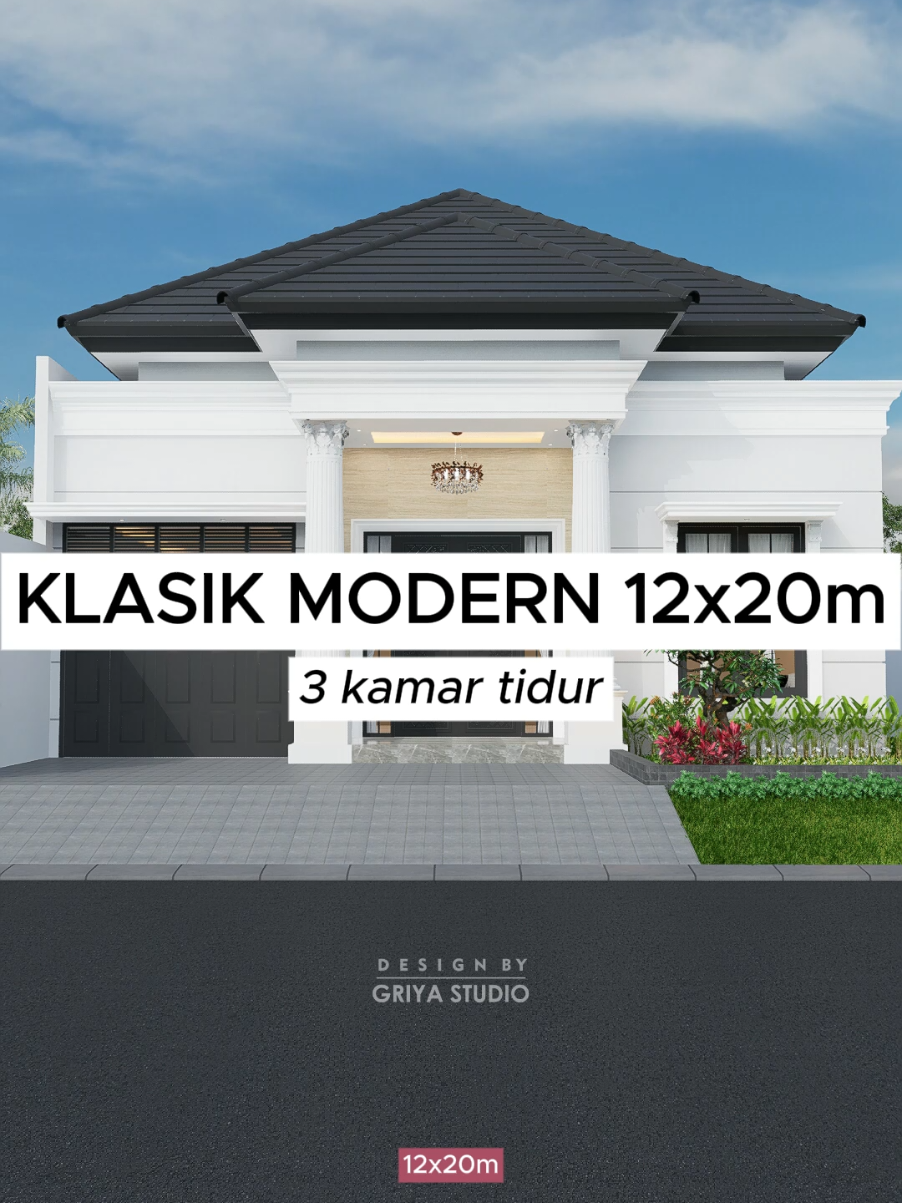 Semoga 2025 dimampukan punya rumah sekeren ini..aamiin #jasadesainrumah #arsitek #desainrumah #property 