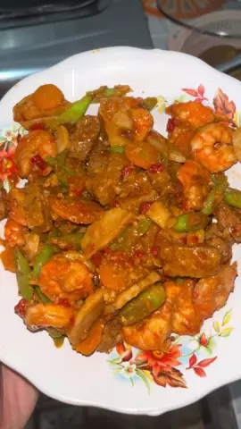 Menu simple udang tempe orek✨.   #orektempe #udanggoreng #masakansimple 