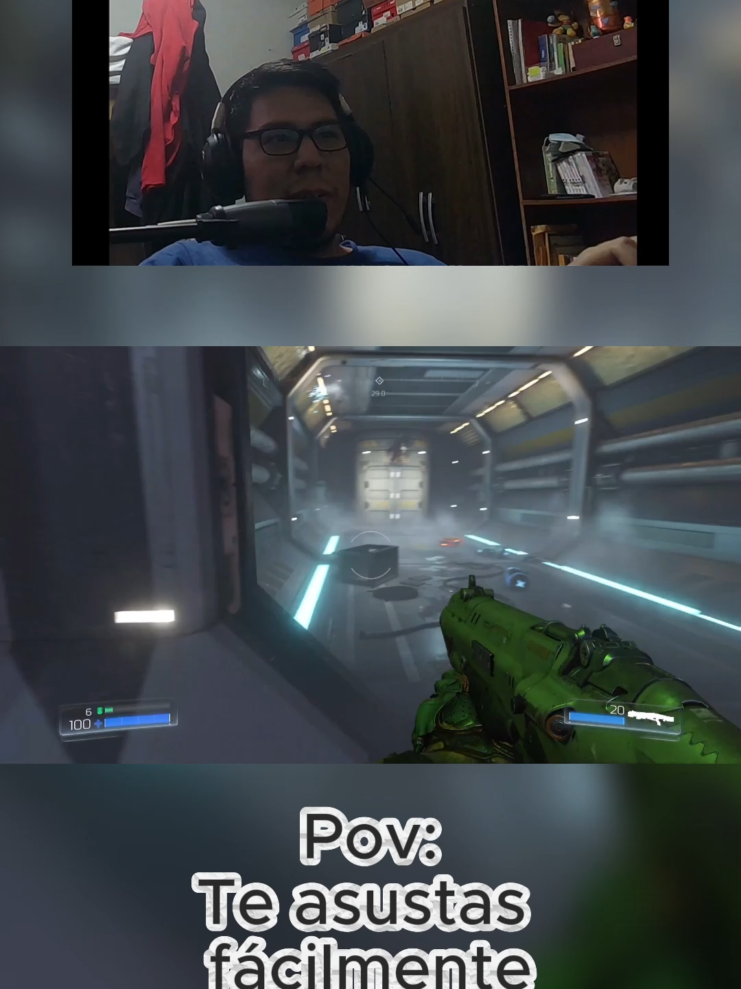 Los shooters me ponen muy nervioso en #DOOM #trofeoplatino #cazatrofeos #fypツ #Platino #Viral #Streamer #GamingOnTikTok #gaming #videogames #streamer