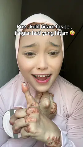 Jangan hitam di hati !! #fypシ #makeup #exwich2in1cushion #makeuptransformation #exwich 