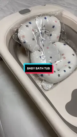 Bath time for baby 🥰 #BabyBathTub #BabyFoldableBathTub #BabyBath 