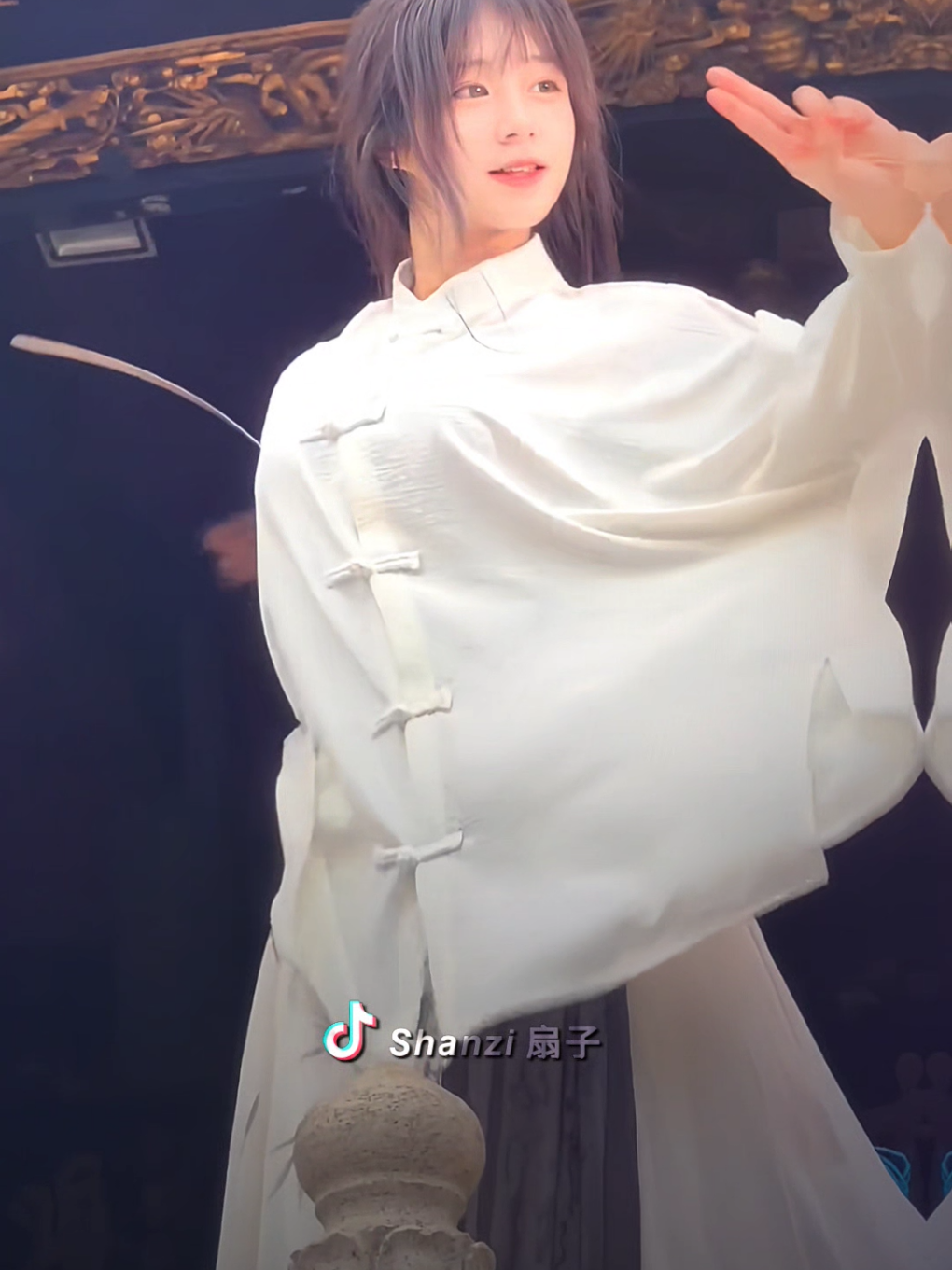 #douyin抖音 #hairstyle #chinesegirl #fyp #shanzi扇子 