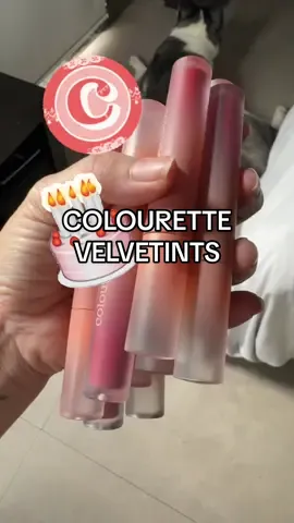 Happy birthday @Colourette Cosmetics !!!! Velvetints are baaaack! @Nina Ellaine @Cara DJ  #colourettecosmetics #swatch 