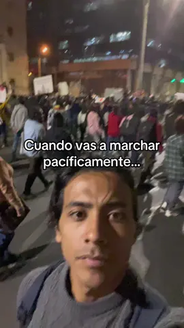Terrible lo de hoy #fyp #parati #marcha #policia