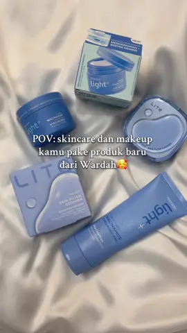 Wardah sudah memasuki era gen z 🥹 apalagi sekarang produk Light+ gemes bgt packagingnya 😭😍😘#wardah #light #litecushion 