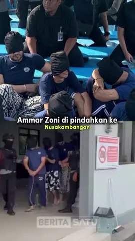 Ammar Zoni di pindahkan ke Nusakambangan.. #ammarzoni #nusakambangan #beritaviral #fyp #berandafyp 