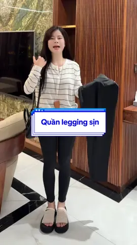 Quần legging sịn #xuhuong #thoitrangnu #quanlegging 