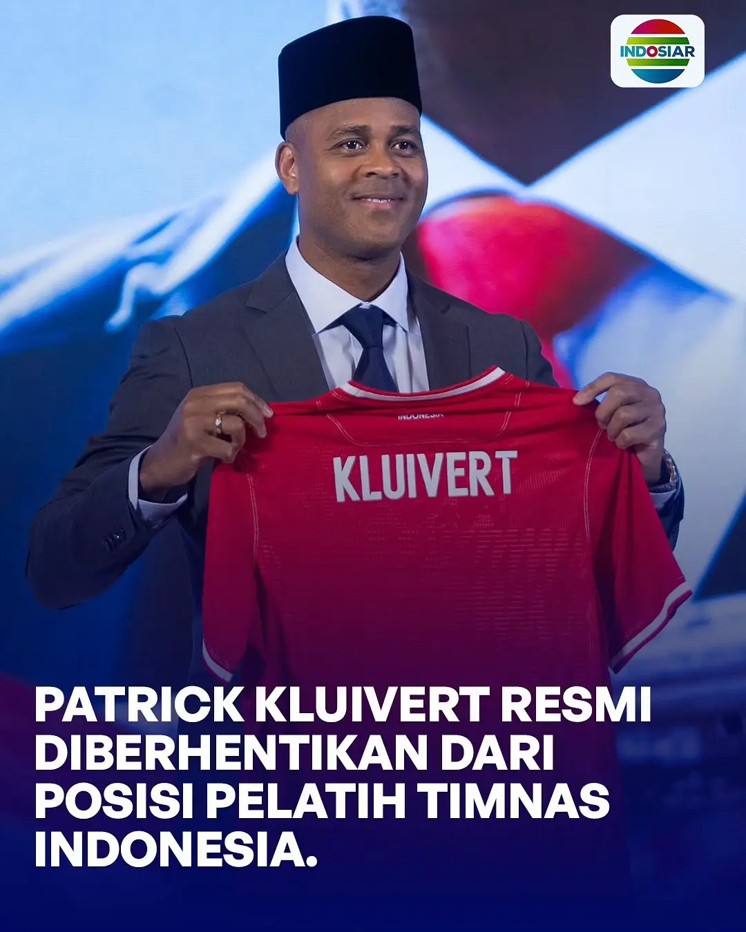 Patrick Kluivert resmi out setelah PSSI tidak memperpanjang kerja sama dengan pelatih asal Belanda tersebut. Gimana menurut kalian? #TimnasIndonesia #IndosiarSports #IndosiarRumahSepakbolaIndonesia #NewsIndosiarSports 