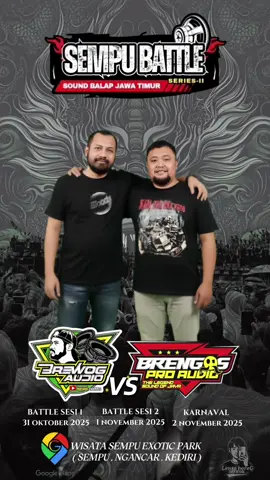 Bakalan seru ki ... adu rambut 🤩 Battle @BREWOG ELEKTRONIK vs@BRENGOS_PRO_AUDIO_OFFICIAL #battlesempu2025 #sempungancarkediri #battlesound #viralfyp #fyp 