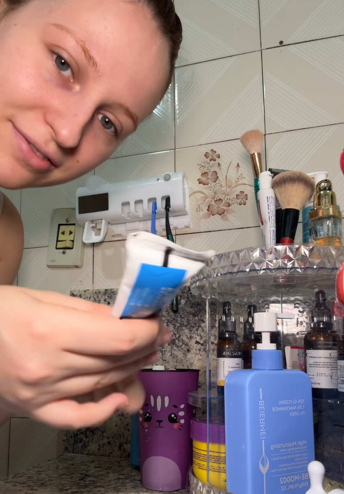 Eu adorei pra colocar as escovas de dentes #foryou #viral #casa 