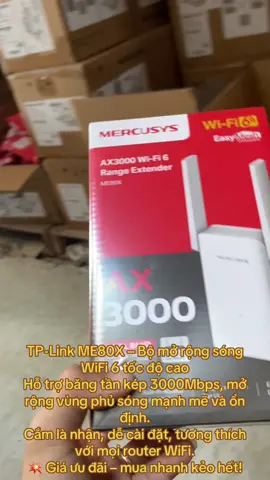 ME80X #TAPHOAHIENCR7 #xuhuong #xuhuongtiktok2025 #tplink #wifi 