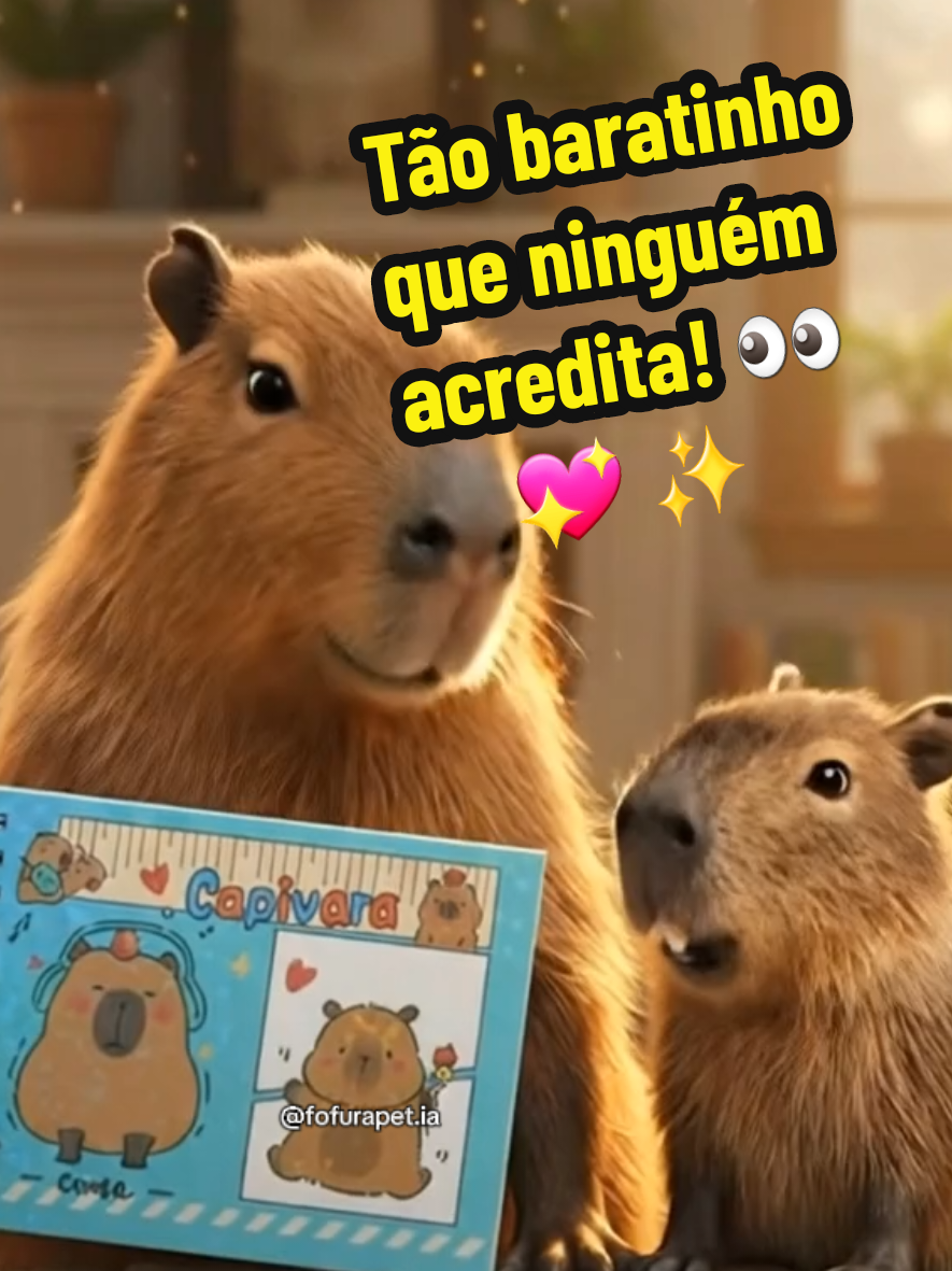 🥹💛 Dá vontade de apertar essas capivarinhas! Elas só querem mostrar o livrinho delas pro mundo... 🦫📚 E quem ama os bichinhos sempre ajuda com o coração 💕 👉 Clica no botão laranja e leva o seu kit com 5 livrinhos da Capivara por apenas R$29,90 e com frete grátis! 🚚✨ . . #LivroDeColorir #capivara #bobbiegoods #kit #fofura 