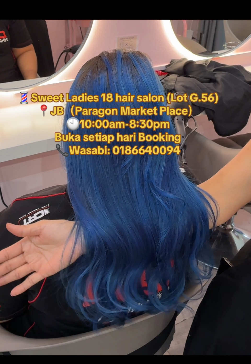 TAK KIRA PANJANG /ANY LENGTH new Package Promo!!! banyak lagi offer discount ‼️‼️  ✅ADA TEMPAT MUSLIMAH  ‼️Harga Paling Murah Dan Service Terbaik  💖Hair Colour  RM 55 💖Highlight / bleaching  RM75 💖Soft Rebonding RM 85 💖Hair Treatment / Scalp RM 45  💖Keratin Treatment RM 75 💖Cut Hair RM35 ✌️LEBIH JIMAT PACKAGE 🥰 ☎️ Call / Wasabi : 0186640094 #salonjb#salonmuslimah #salonmurahjb#fypシ゚ #fyppppppppppppppppppppppp