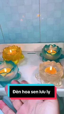 Đèn hoa sen lưu ly #huyenle65review #denhoasen #vatphamthocung #vatphamphongthuy #xuhuongmuasam  @huyenle65review  @huyenle65review  @huyenle65review 