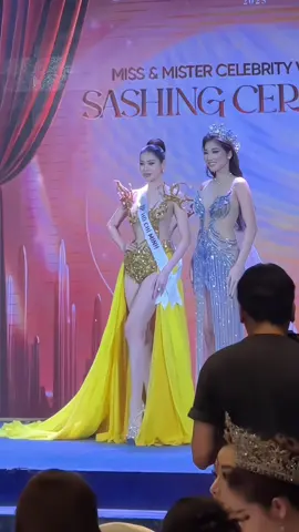 Khoảnh khắc vinh dự khi chính thức khoác lên mình sash Thành phố Hồ Chí Minh — trái tim rực rỡ của Việt Nam ❤️” @Miss&Mister Celebrity Vietnam #duongthihongvy #xuhuongtiktok 