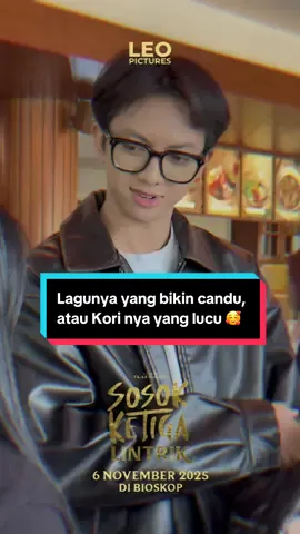 Lagunya yang bikin candu, atau korinya yang lucu 🤭🥰 🎬Sosok Ketiga : Lintrik, tayang 6 November di bioskop #FilmSosokKetigaLintrik #SosokKetigaLintrik #LeoPictures #sptrakori_ #TikTokTainment 