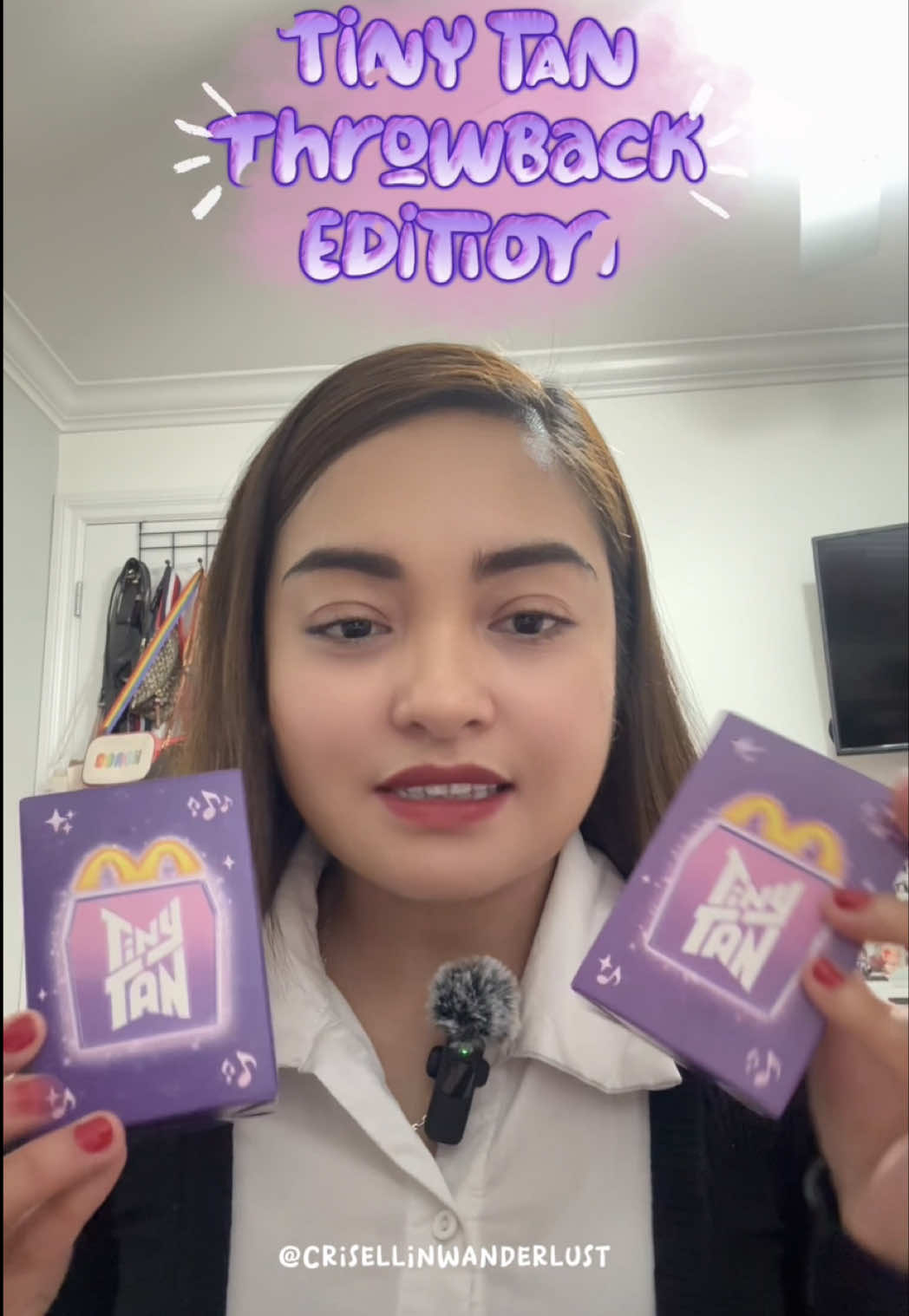 4th & 5th Tiny Tan Throwback Edition @McDonald’s @mcdonald’s canada🇨🇦  #bts #btsxmcdonalds #tinytan #happymeal #fyp 