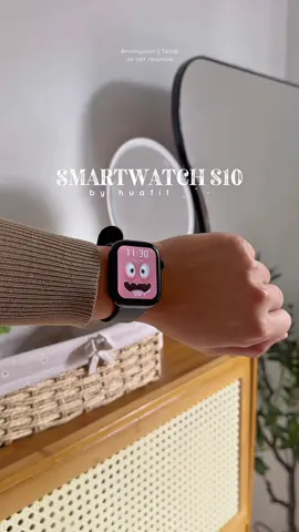 Smartwatch s10 by huafit 𝜗ৎ! Sesuai untuk tangan yang halus 😍✨ #huafitsmartwatch #huafits10 #smartwatchwaterproof #jamtanganmurah #huafit 