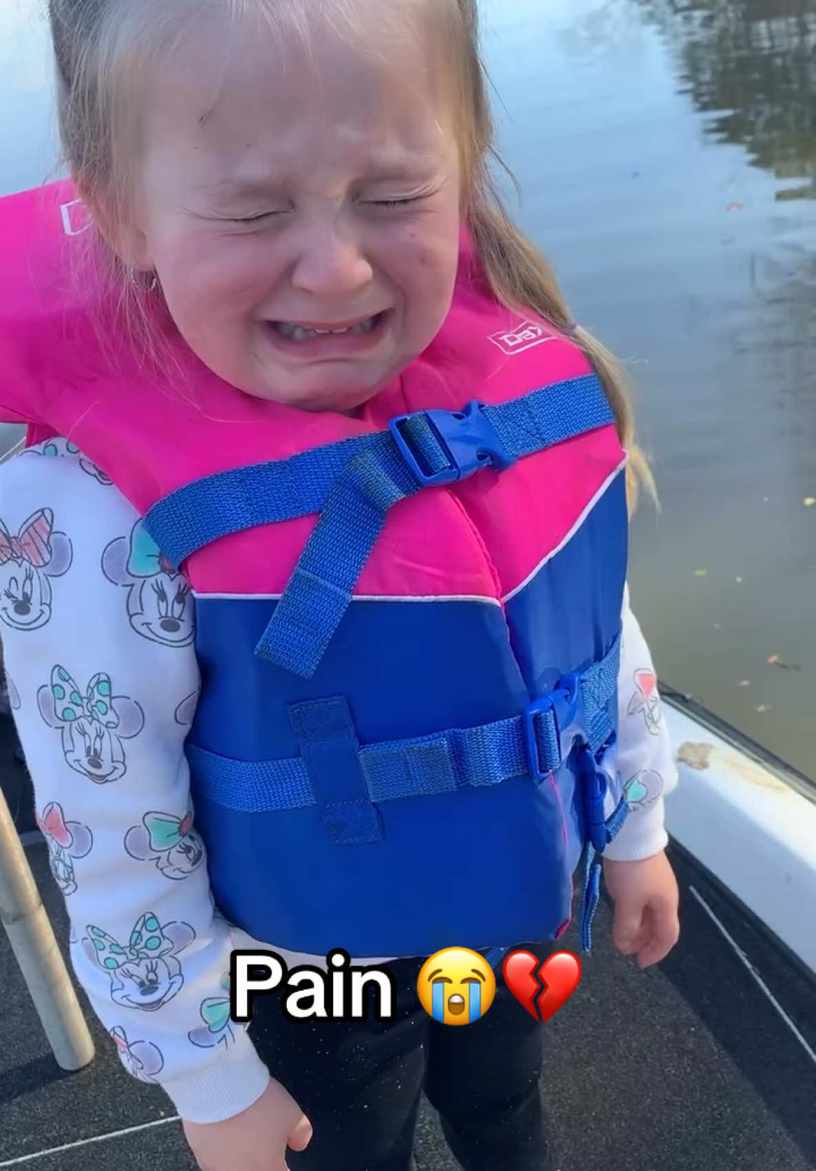 Worst day ever 😔 #heartbreak #kid #fishing #sad #haha (via bassin_habits/IG)