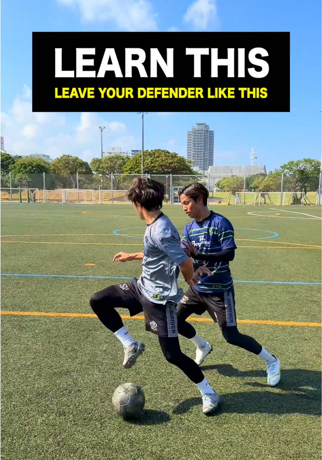 LEAVE YOUR DEFENDER with THIS SKILL #football #Soccer #サッカー #REGATEドリブル塾 #ドリブル塾
