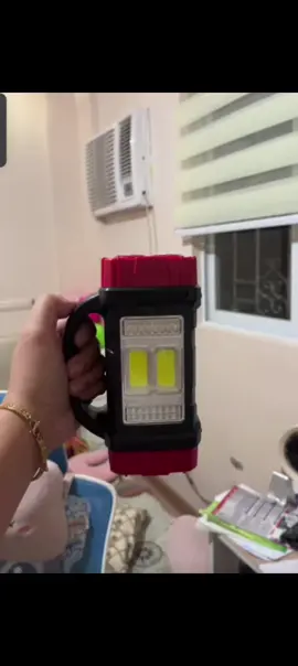 Portable Powerful solar led torch with COB work light USB rechargeable hanheld  4 light mode #flashlight 