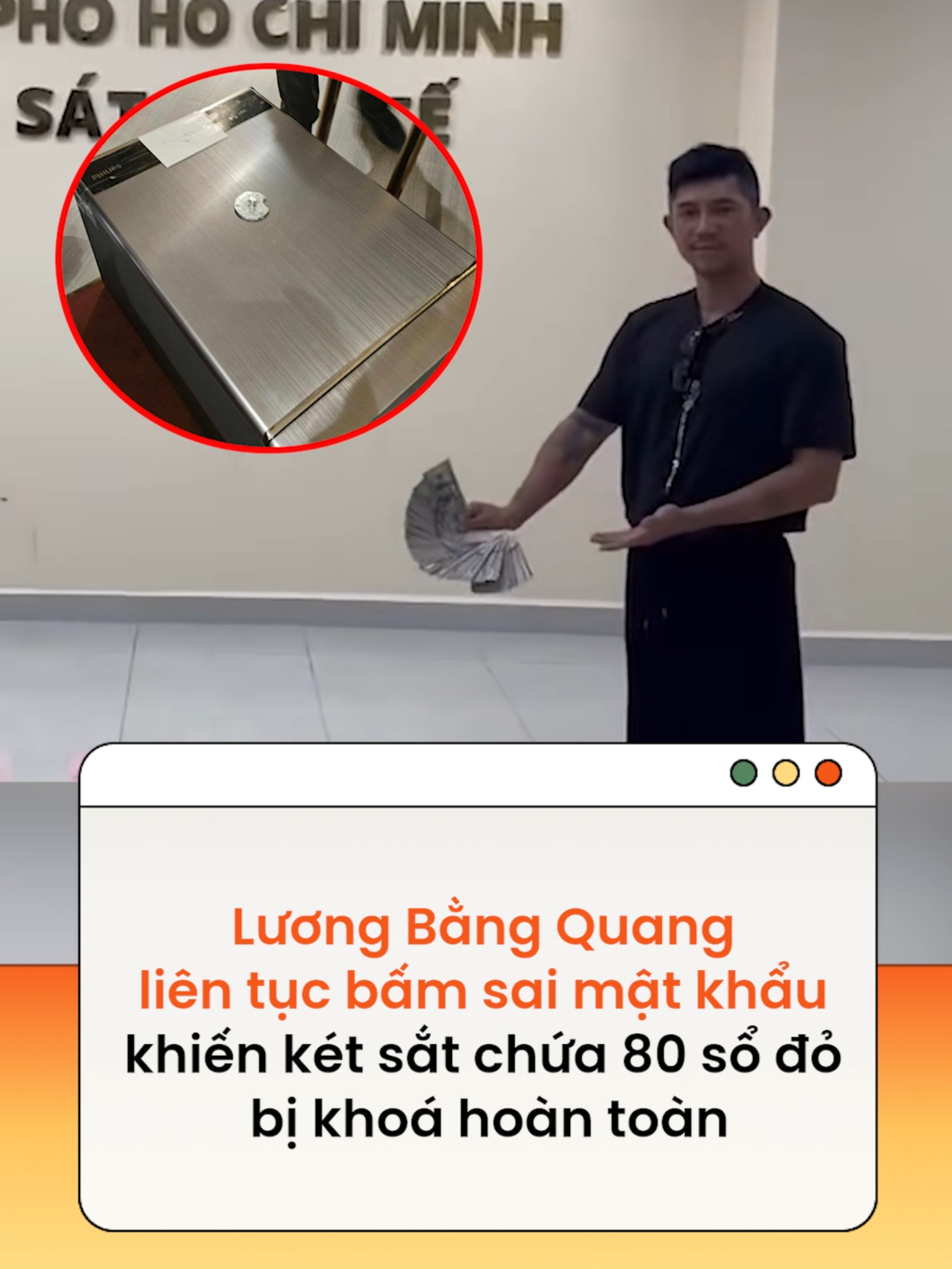 Cơ quan chức năng yêu cầu Lương Bằng Quang mở két để phục vụ công tác khám xét, nhưng Quang cho biết không nhớ mật khẩu #news #amm #luongbangquang  Theo Đời sống pháp luật
