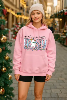 Just feeling a little frosty this holiday 🥶🎅 #FunnyChristmasHoodie #FeelingAFrosty #ChristmasHoodie #FunnyChristmasHoodie #SnowmanHoodie #PinkChristmas #HolidayOutfit #ChristmasOOTD #Christmas2025 #CozyChristmas #ChristmasStyle #WinterOutfit #HolidayFashion #CuteChristmasOutfit #ChristmasTikTok #HolidayWardrobe #MerryAndBright #FestiveFashion #HolidaySeason #TikTokMadeMeBuyIt #XmasOutfit #ChristmasGiftIdea #CuteHolidayLook #FunnyHolidaySweater #WinterVibes #HolidaySpirit #CoquetteChristmas #PinkHoodie #ChristmasAesthetic #ChristmasTrend #CozyVibes