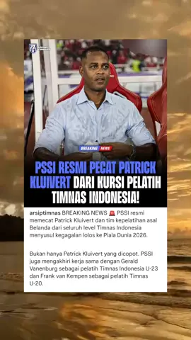 🚨MAJOR BREAKING!! ✅RESMI: PSSI PECAT Patrick Kluivert sebagai pelatih Timnas Indonesia. #fyp #hamdanitv #patrickkluivert #timnasindonesia #tiktok 