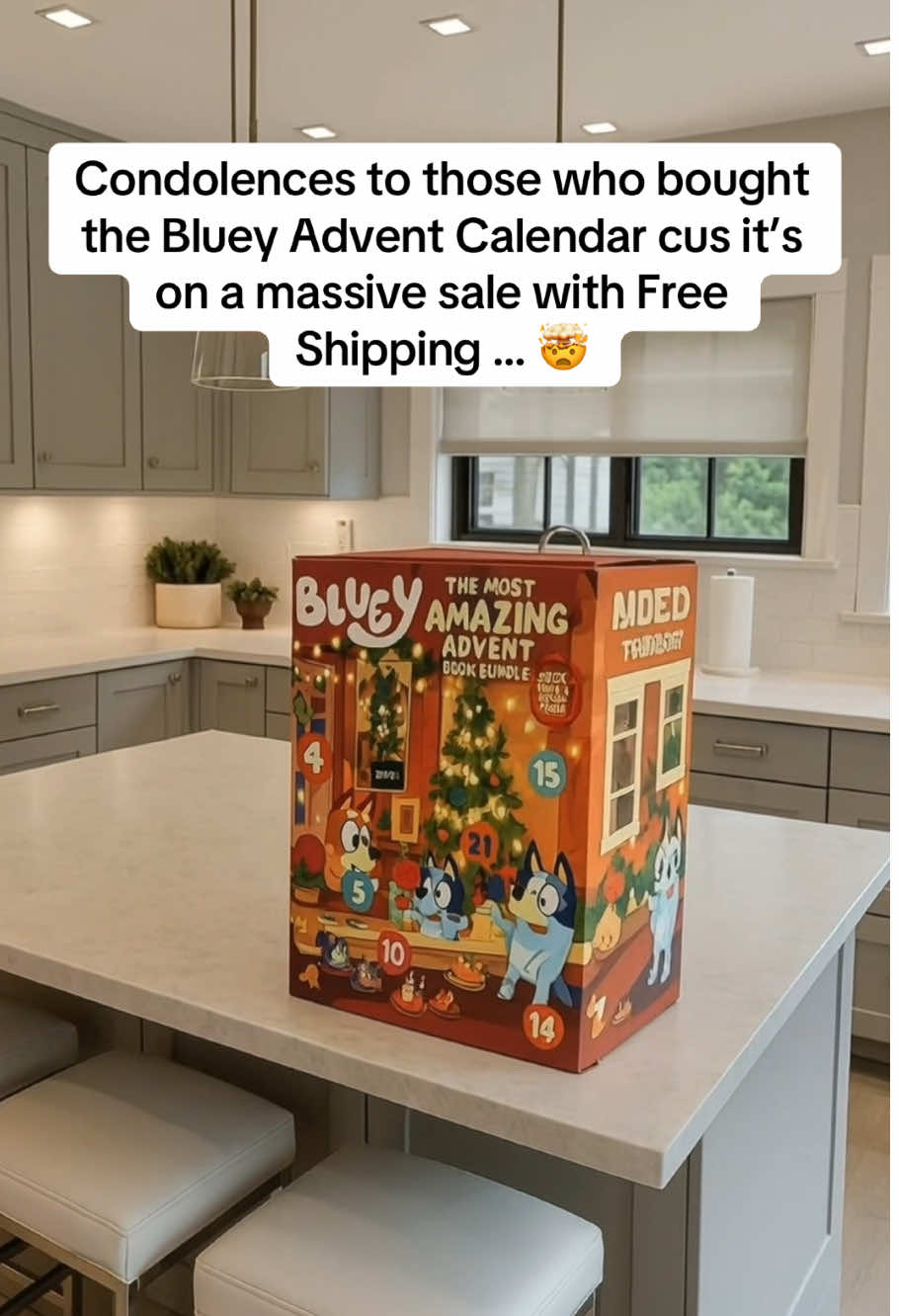 Amazing deals today only #creatorsearchinsights #bluey #adventcalendar #kidsadventcalendar 