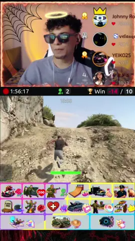Algunas de las cosas que pasan en mis live #broma #live #interactivo #gtav 
