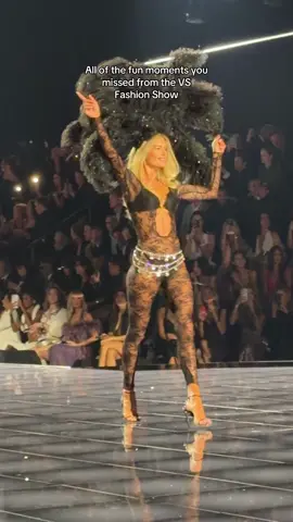 Anything can happen on the #VsFashionShow runway. Catch some of the fun moments you may not have seen on the big screen in the video above. 