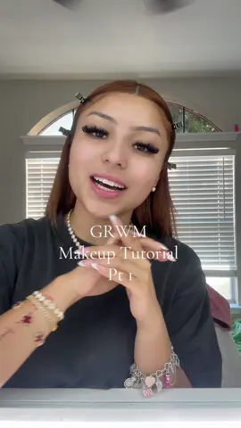 1/2 a little bit abt me while I give yall my step by step makeup routine 😊✨ #fyp#zyxcba #makeuptutorial #mymakeuptype#grwmroutine 