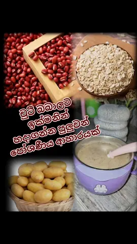 චූටී බබාලට ඉක්මනින් හදාගන්න පුලුවන් පෝශණීය ආහාරයක් 🍽️🥰 #fyp #viral #foryoupage #babyfood #onemillionaudition 