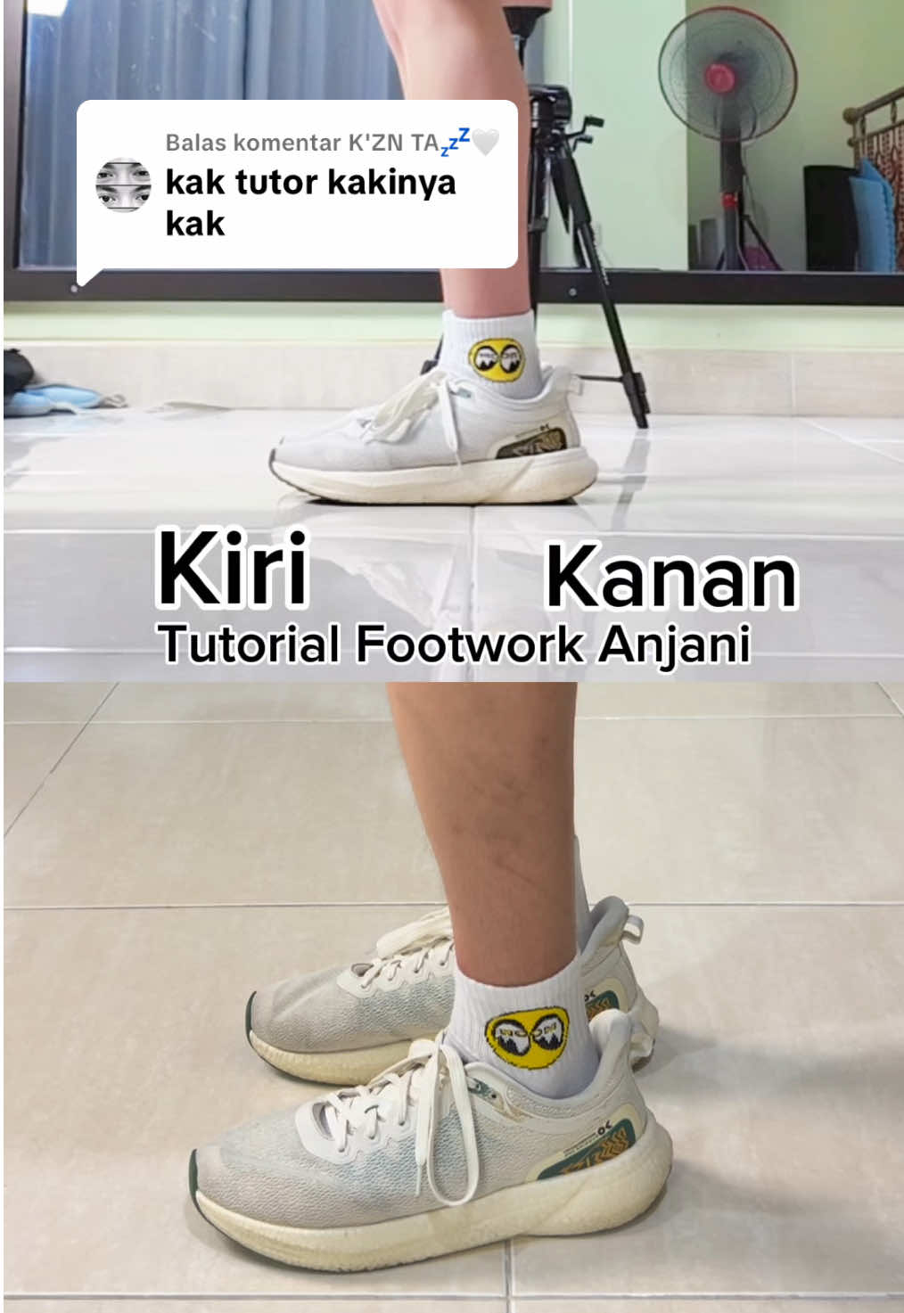 Membalas @K'ZN TA💤🤍 Tutorial kai Anjani #claydance #dance #dancechallenge #anjani #footwork 