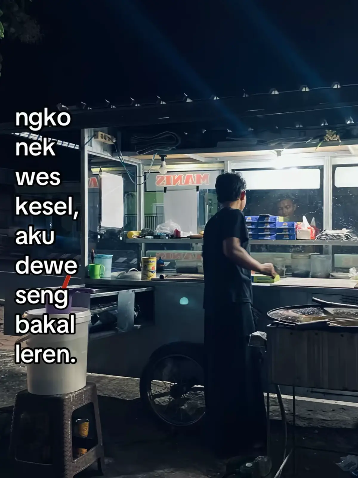 aku wes repot,ga usah repot”