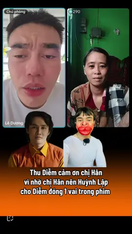 Để chị Hân cảm ơn Huỳnh Lập nha cưng #hannguyen #leduongbaolam #huynhlap #funny 