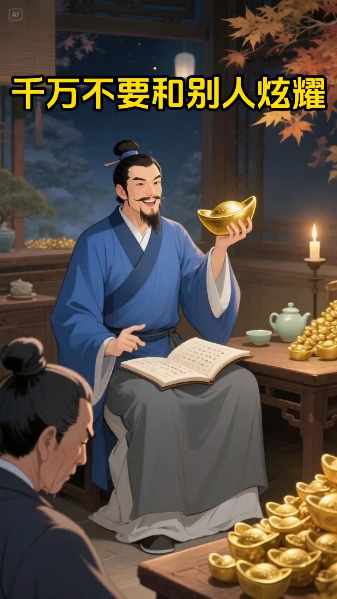 不炫耀，不狂妄，才能兜得住自己应有的福份 #国学文化 #人生智慧 