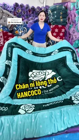 Trả lời @hoa.thach.thaoo Chăn nỉ lông thỏ HANCOCO #chanlongtuyet #chanlongtho #xuhuongtiktok2025 #lycocham1987 