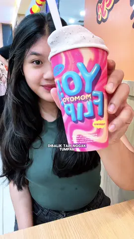 kok bisa ya ga tumpah gini? kalian udh coba belum?? #Momoyoyoflip #NEXyoflip #YOFLIPChallenge #FlipGoodMood #NEXxMomoyo