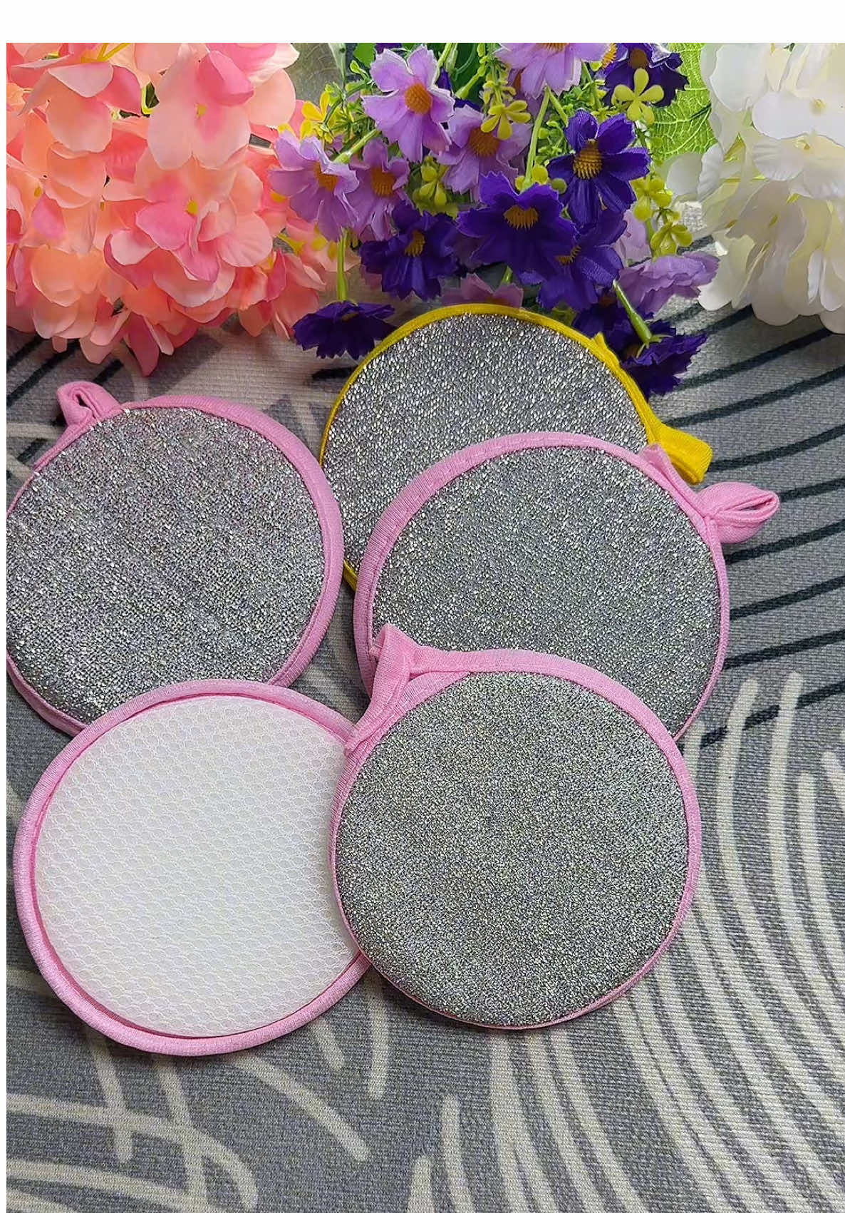 Combo 5 miếng bọt biển rửa chén bát hôm nay 16k nè mấy bà #trintrinriviu97 #xuhuong #miengruabat #miengruachen #foryou 