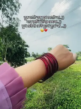 বুক ফাটে তবু মুখ ফোটে না..)) মনে রাখি মনের বেদনা..)) মুখ দেইখা কেউ দুঃখ বুঝে না …)) 😅💔 #CapCut #farjana____islam5 #bokafull #foryoupage #foryou @For You @TikTok @TikTok Bangladesh 