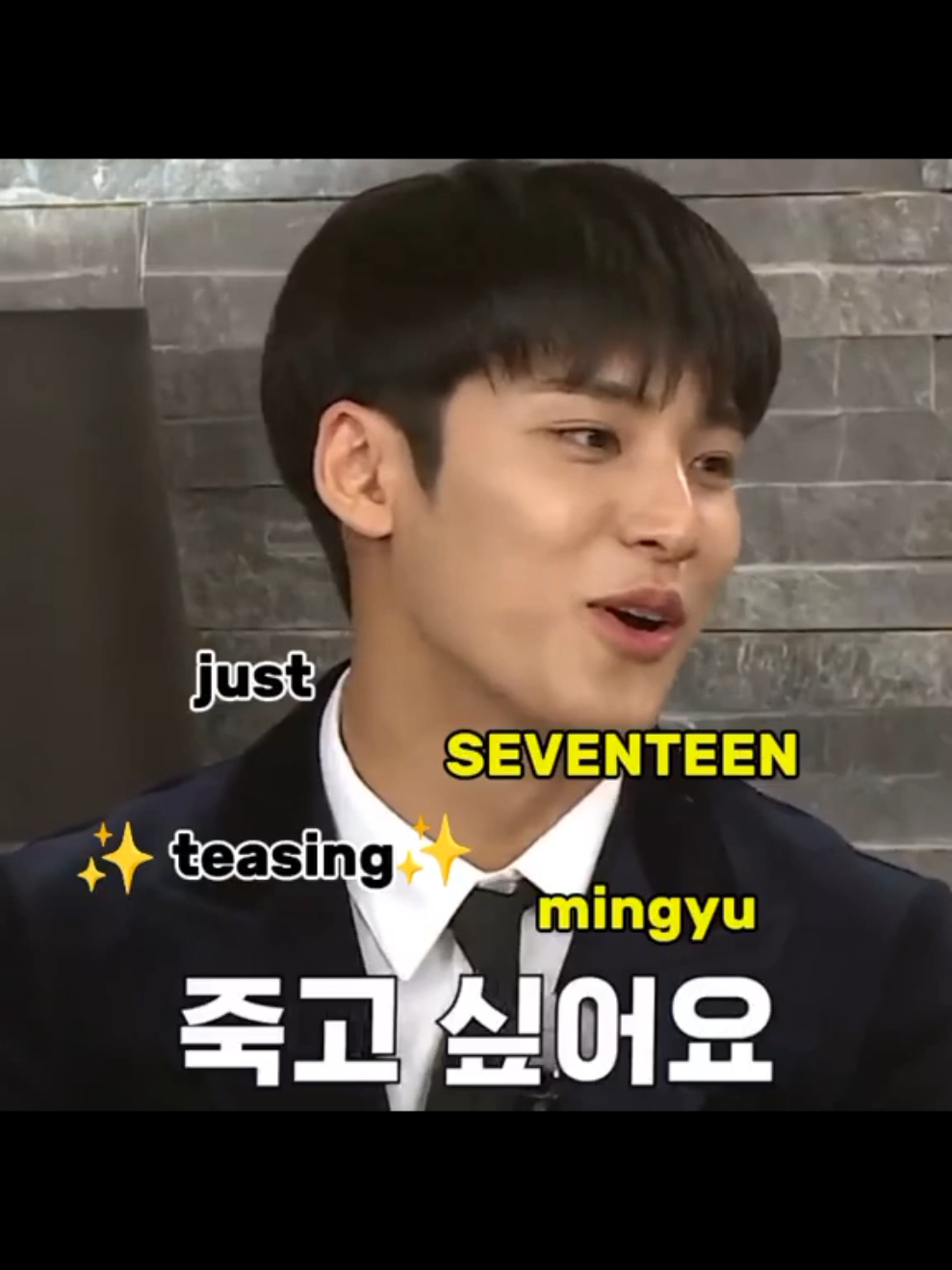 Seventeen teasing Mingyu @SEVENTEEN #fyp #seventeen #mingyu 